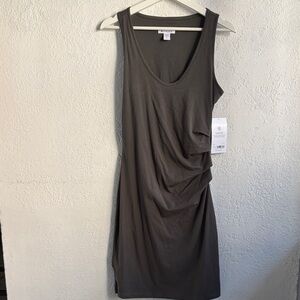 Athleta Della Dress gray  Midi Dress